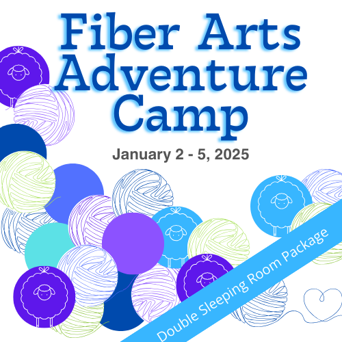 Fiber Arts Adventure Camp - Double Sleeping Room