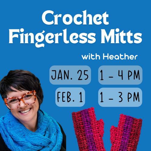 Crochet Fingerless Mitts