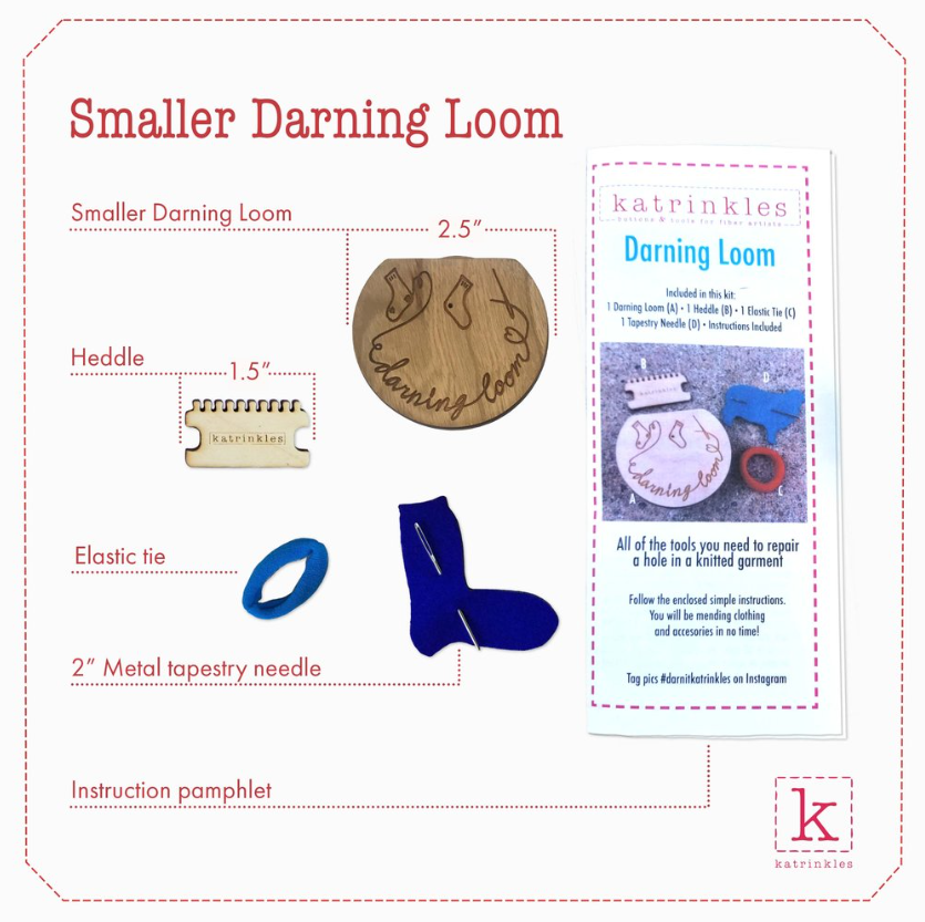 Small Darning Loom Kit