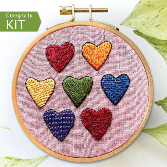 I Heart Stitching Embroidery Kit