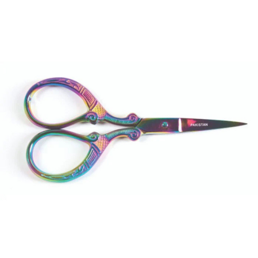 3.5" Rainbow Embroidery Scissors