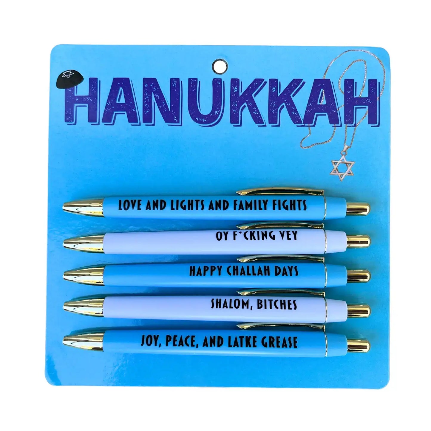 Hanukkah Pen Set