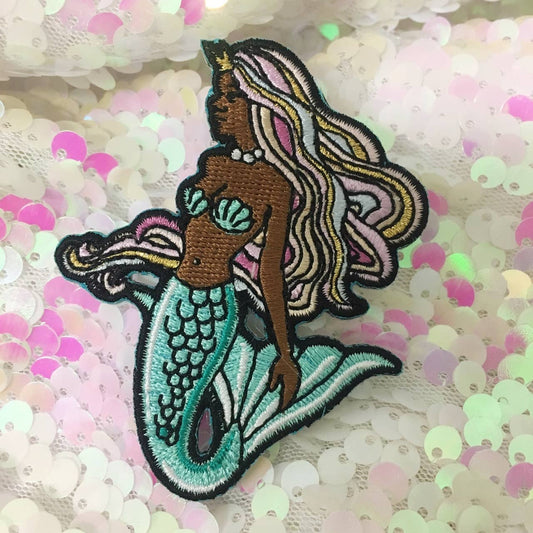 Mermaid Patch, Black Mermaid