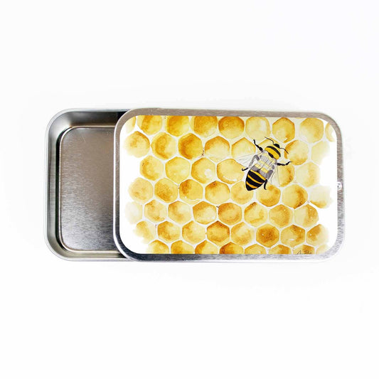 Honey Bee Storage Tin - Large